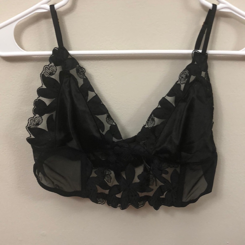 VICTORIA’s SECRET silky mesh bralette